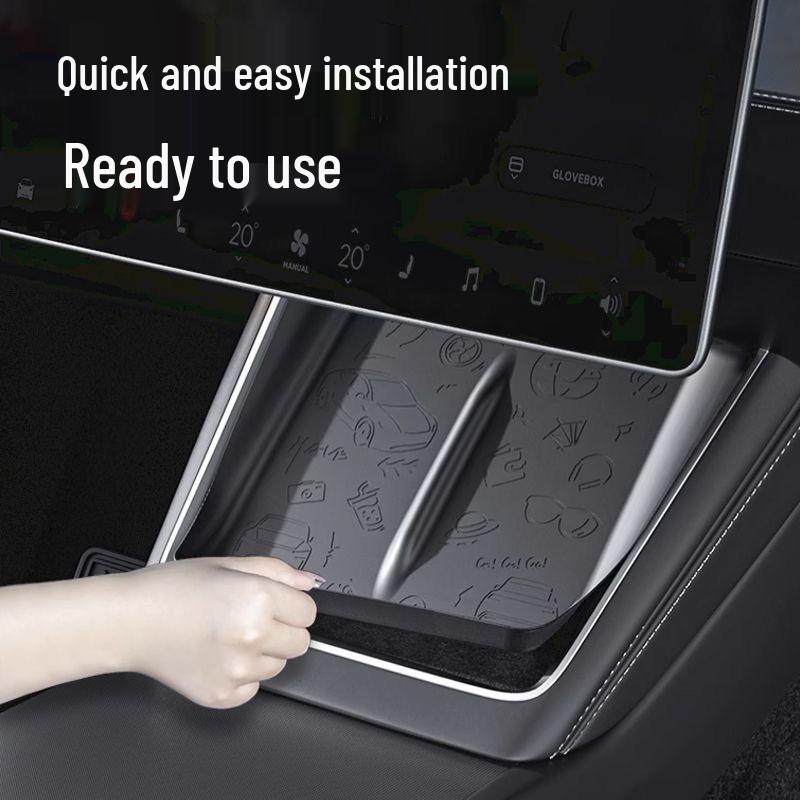Wireless Charging Silicone Pad for Tesla Model Y Interior