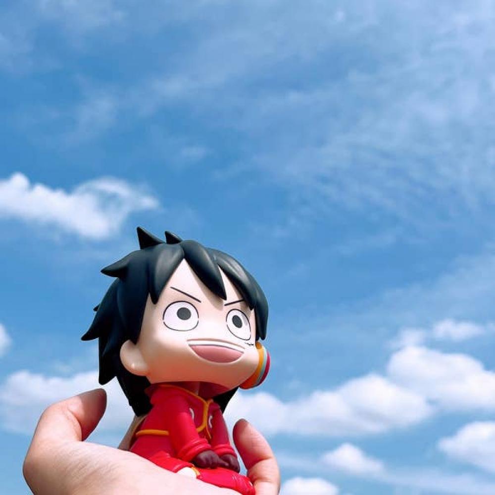 Megahouse One Piece Look Up Monkey D. Ruffy Future Island Ver.  Neuausgabe 