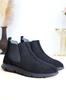 Men's Fashion Genuine Leather Flat Heeled Booties Anatomical Sole Classic Boots Shoes