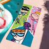 Fun Cartoon D-Dexters-Lab Cool Towel Soft Pool Gift For Travel Gym Shower Camping Quick Dry Sports Large Beach Towels