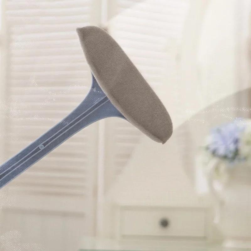 Window Wiper Glass Cleaner Brush Tool Double Side Brush Window Glass Brush For Washing Household Cleaning Flooring Tools