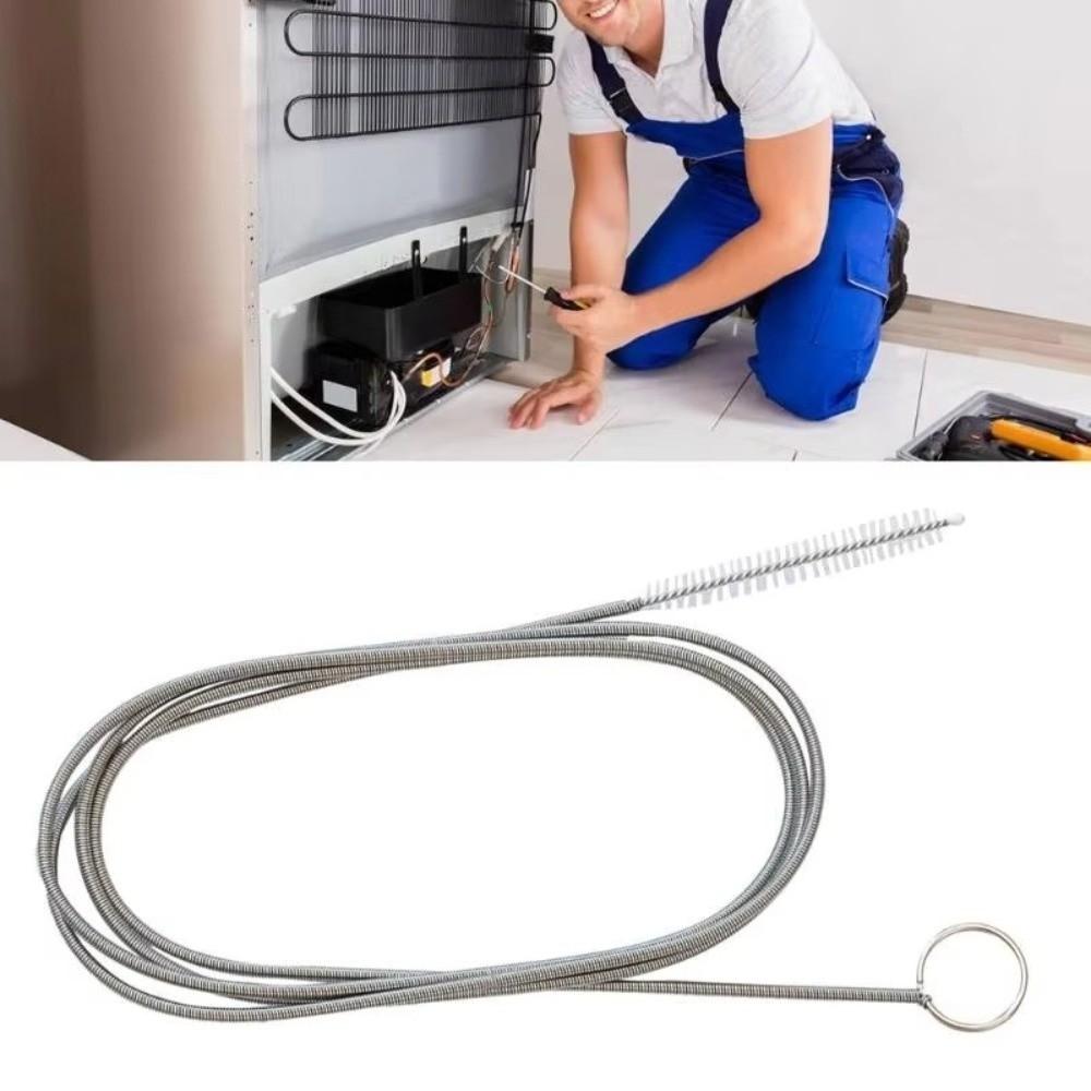 Brosse flexible Outil de dragage d'eau pour drain de réfrigérateur Entretien du réfrigérateur
