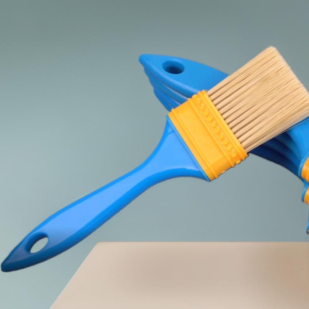 Nylon Bristle Paint & Glue Brush for Industrial Cleaning & Dusting