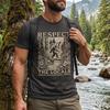 Respect the Locals Bigfoot National Parks Shirt | Vintage Sasquatch Hiking Tee