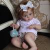 So Truth Like 60 Cm Princess Reborn Doll Tutti Handmade High-end Color Painted 3D Skin Newborn Babies Doll with Visible Vein Bloodshot Rebirth Dolls