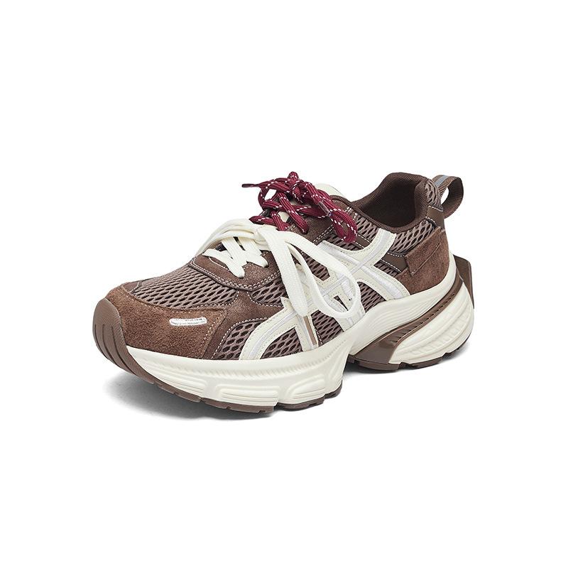 Augustine platform dad shoes women's 2025 autumn new outdoor light running shoes hiking sports casual shoes