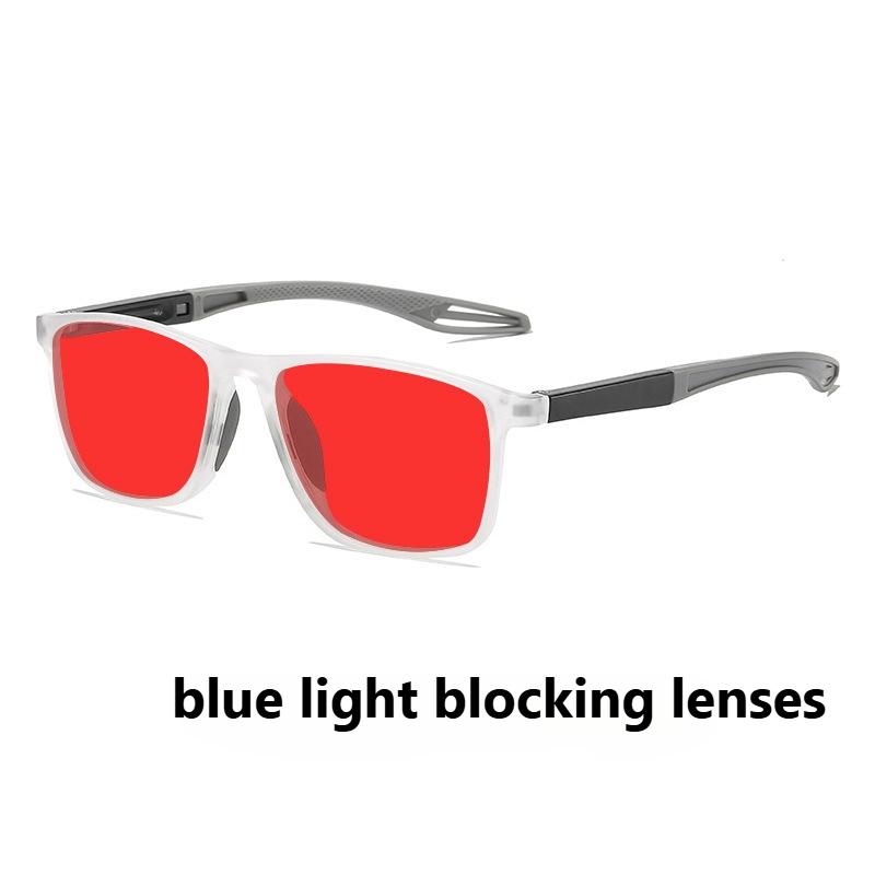 Ultra Light Sports Night Vision Anti Blue Light Sunglasses for Women Men Gaming Specific Mobile Phones Computers Eye Protection