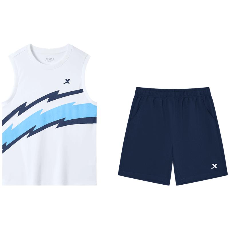 Xtep Kids  Summer Basketball Sleeveless Quick-Dry Set 120