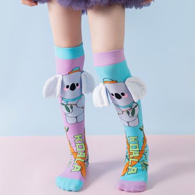 Yousheng Kids Colorful Animal Socks Cute Animal Over-the-Knee Socks with 3D Ears Funny Knee Socks for Boys Girls Ages 3-12 Xmas Gifts