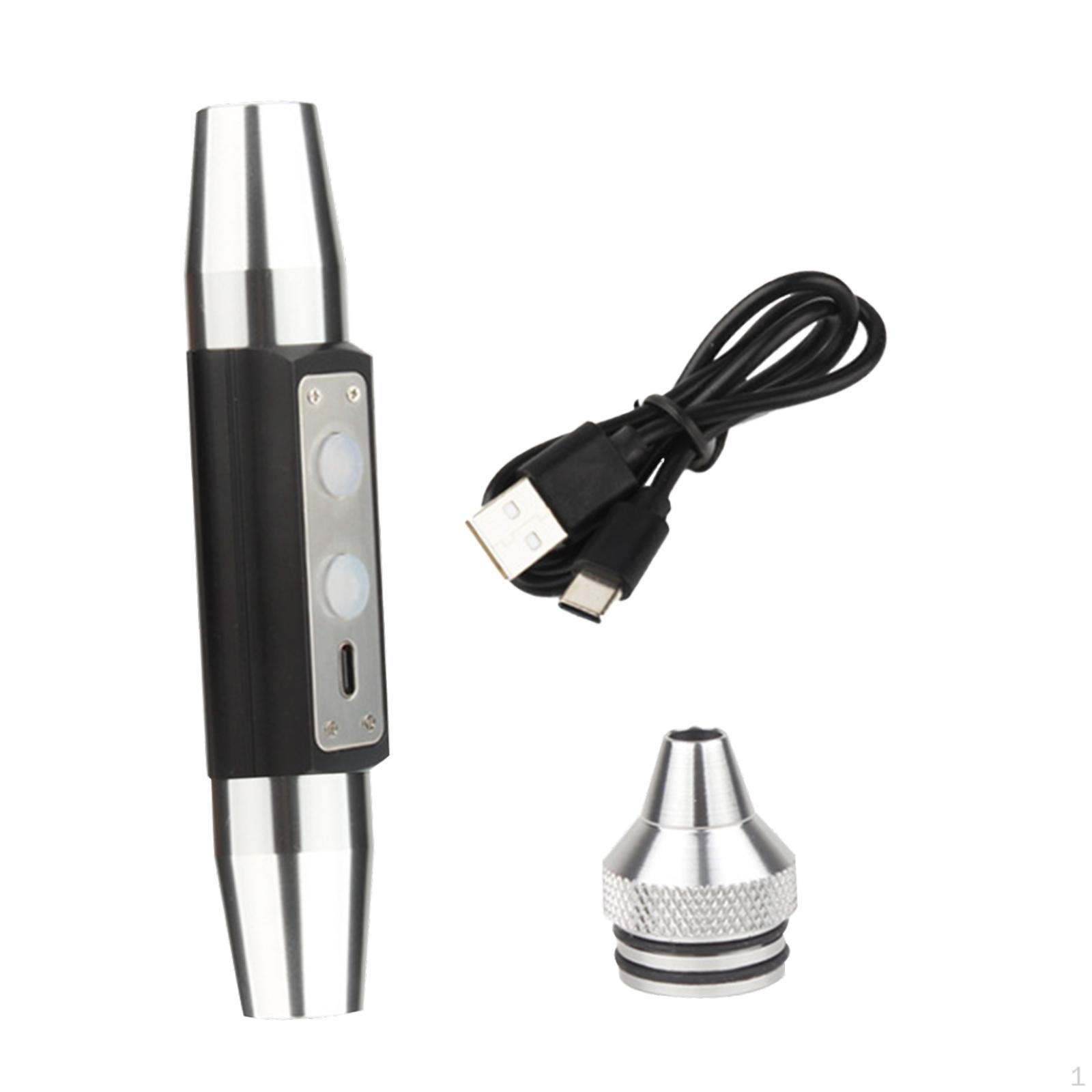 

Jade Appraisal Flashlight for Emergency Use in Home and Outdoor Black Six Light