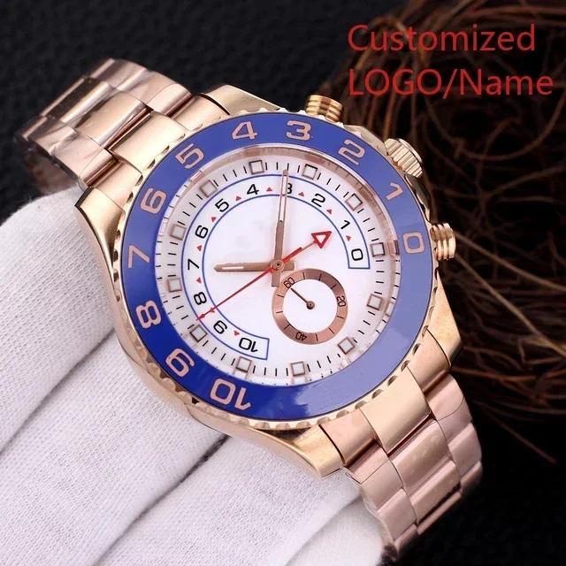 A11 Store Customized Watch 44mm Men s Luxury Master Automatic Mechanical Movement Sapphire Male Brand Clock Watches (44mm)