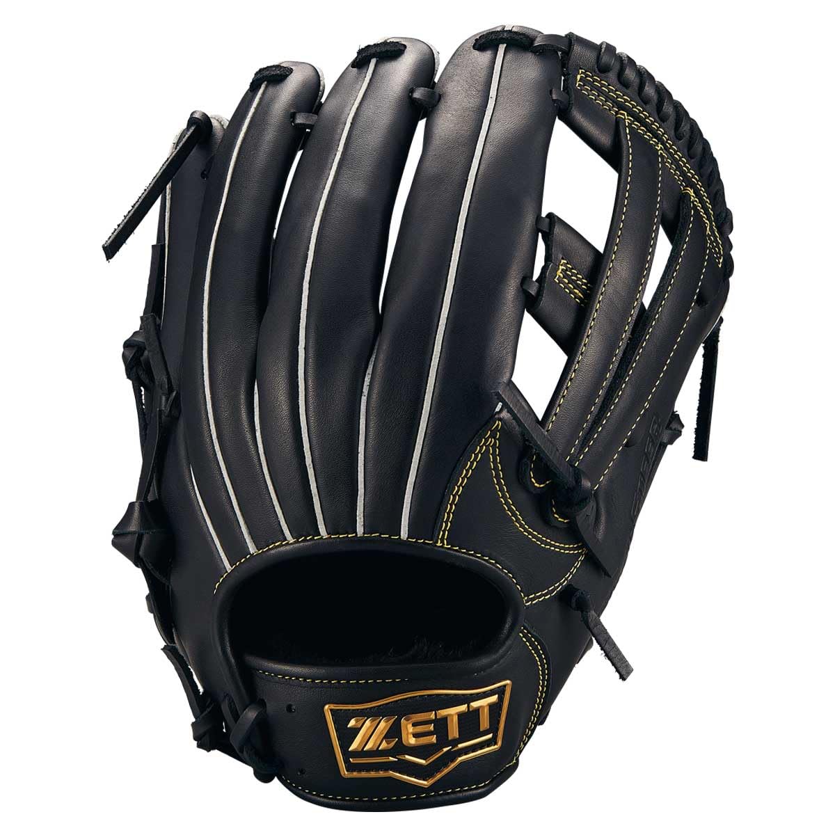 

ZETT Soft Steer Baseball Black BRGB35540 Glove, All-Around, (1900), Left-Handed Throw, чёрный