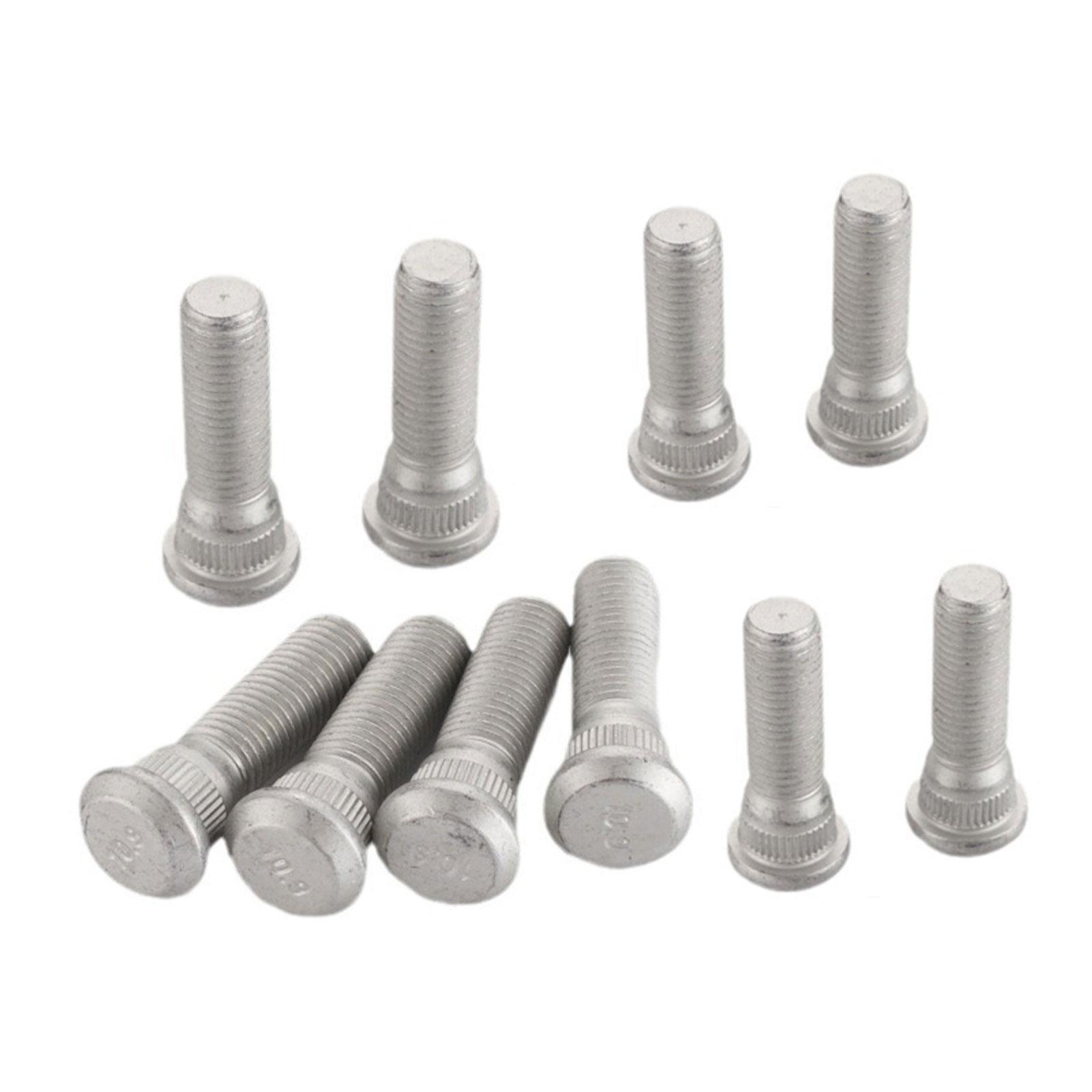 

Колесные шпильки Колесный шпилька 49 мм Длинные M12x1.5 Стальные болты с проушиной Стальные шипы для шин Колесный шпилька с проушиной 90942-02049