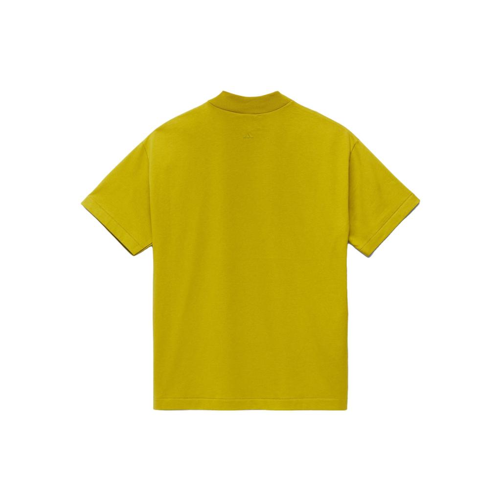 Adidas Tricou SS23 Capitolul 03 Tricou tricotat cu guler rotund și imprimeu cu logo-ul mărcii Unisex Verde-Măsliniu IR8490