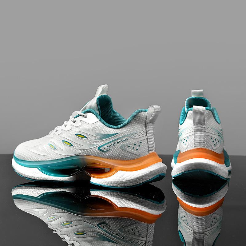 

2024 новые мужские туфли модные повседневные полые модные туфли популярные сетчатые полые дышащие спортивные туфли уличные пары обуви 38