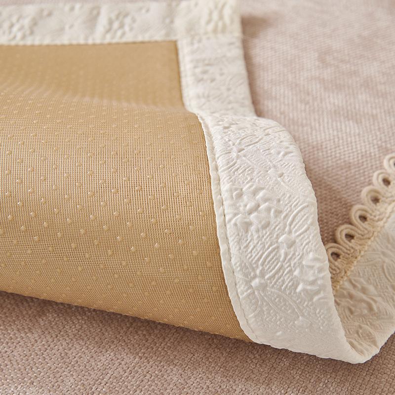 Modern Light Luxury Sofa Cushion Four Seasons Universal New Chenille Non-Slip Cushion Simple Leather Sofa Cover Cover Cloth