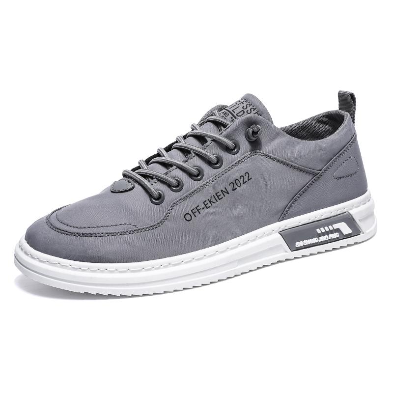 Neuer Jugendtrend Herren Atmungsaktives Eisseidenstoff Einfarbig Allround Casual Low-Top Atmungsaktive Schuhe 39 -44 Fabrikverkauf