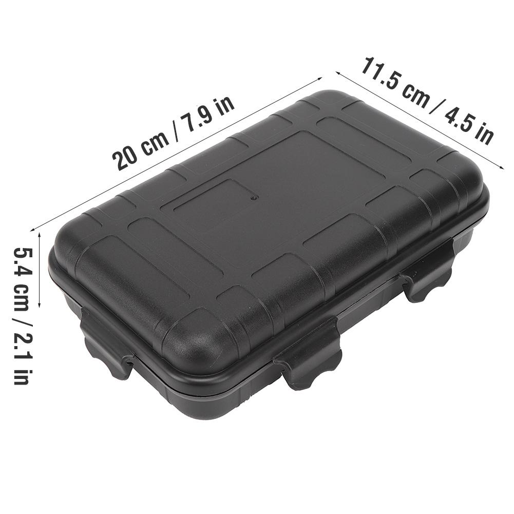 Compact Shockproof Waterproof Sealing Box Storage Case Tool Container for EDC Tool Mobile Phone