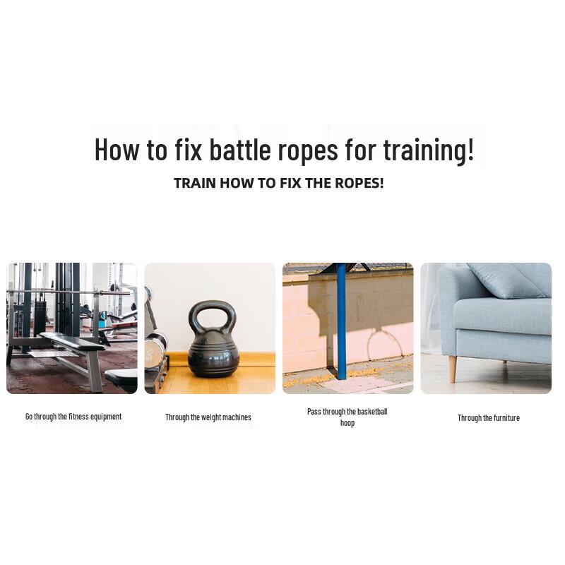 Battle Rope Fitness Training Rope