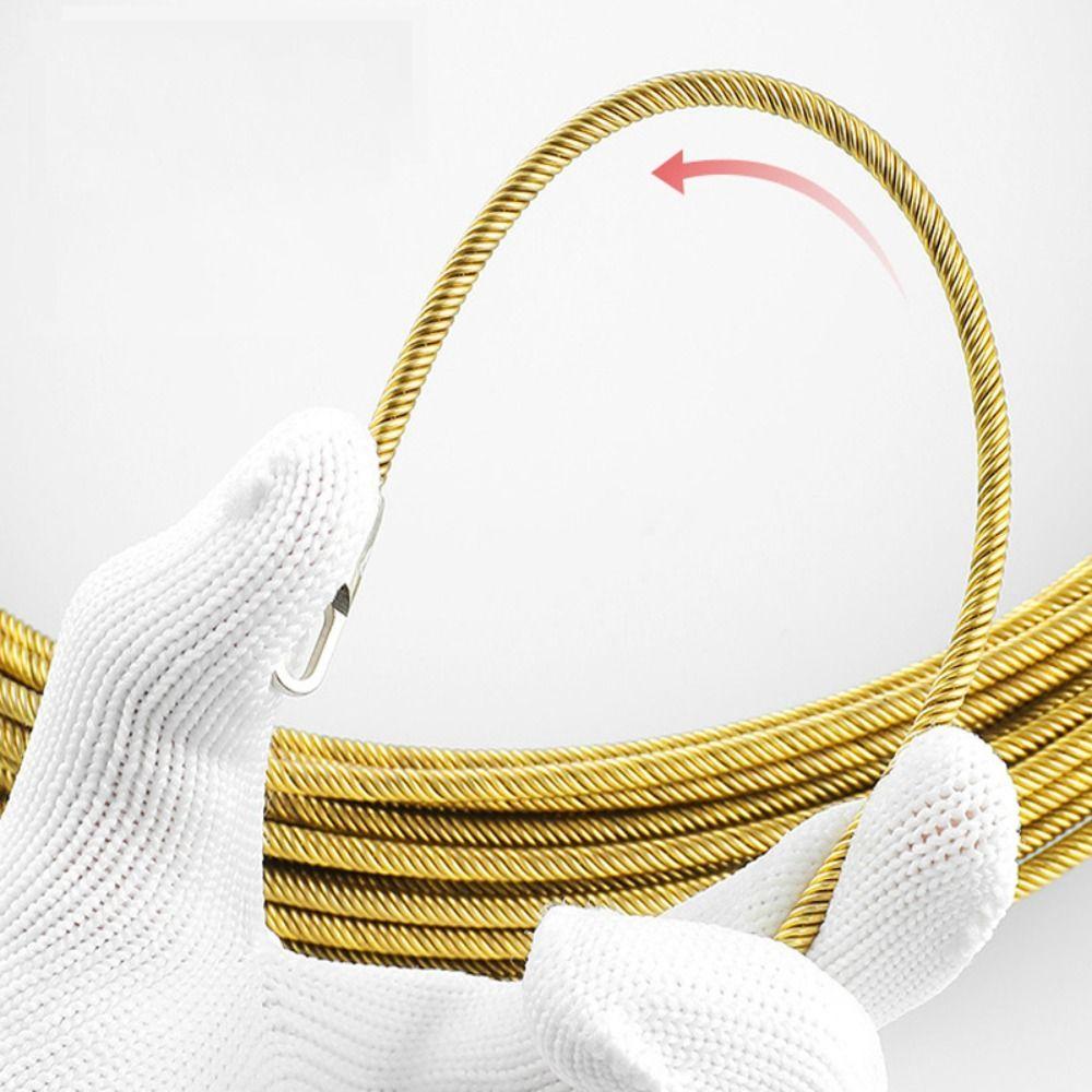 Electrician Tools Wire Puller Connector Head Connect To 3mm Wire Wire Cable Elastic Threader