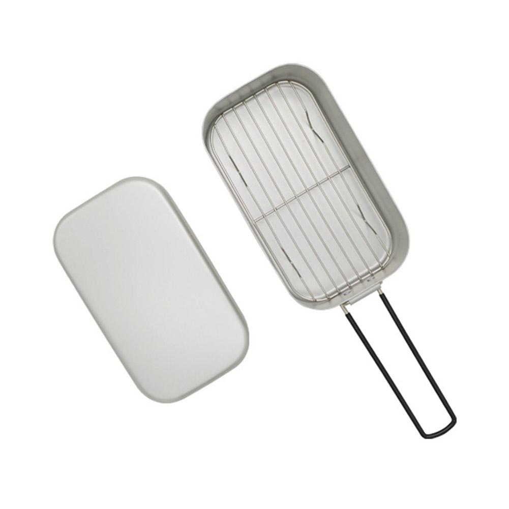 

Кемпинг Ланч-бокс Паровая стойка Подставка для кастрюли из нержавеющей стали Термостойкая решетка для приготовления пищи Посуда для пикника на открытом воздухе для пеших прогулок