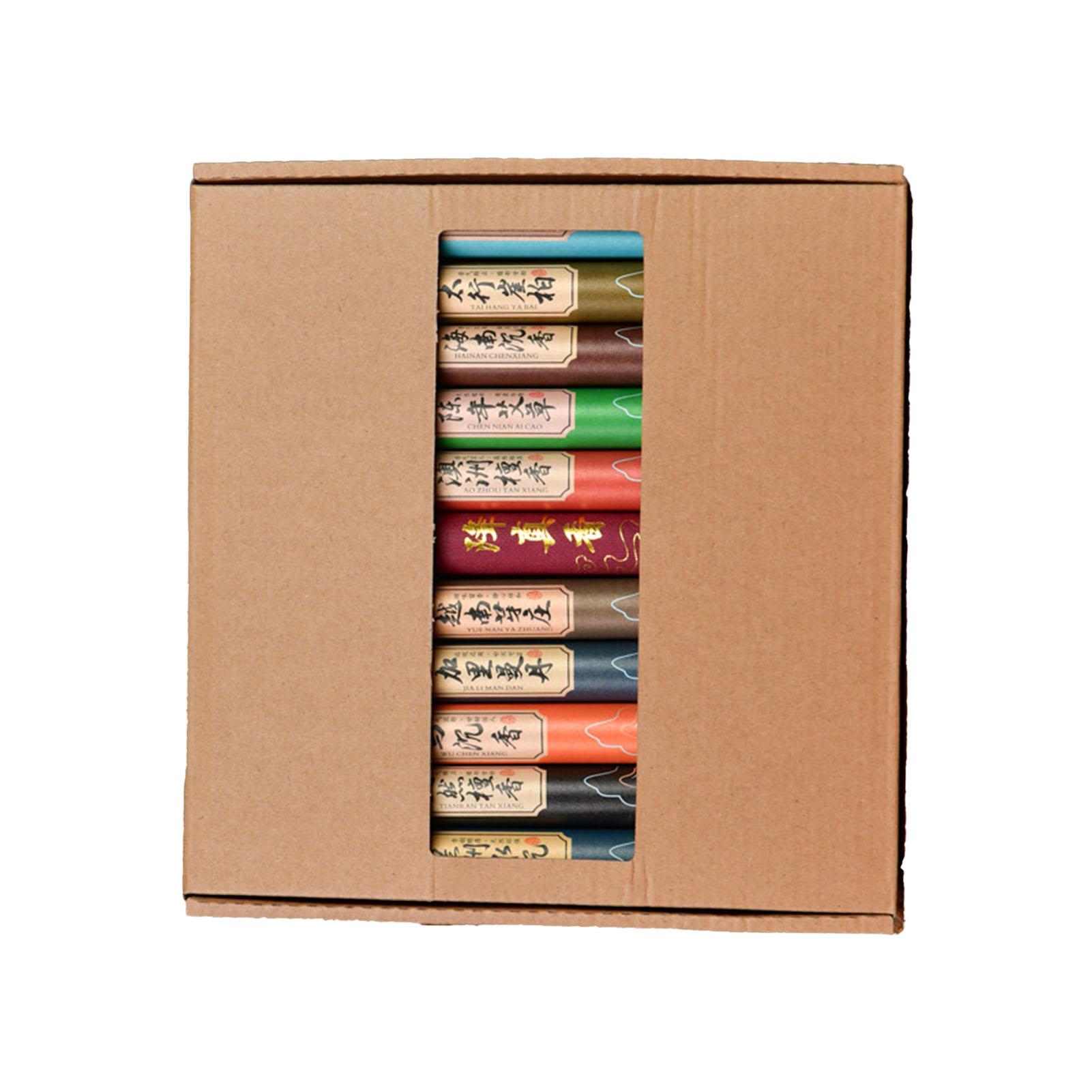 

11 Наборов Благовоний Натуральные Травы Полынь Благовония Репеллентные Палочки для Ночного Сна Медитации