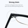 Men's Flat Glasses Retro Rice Nails Half-frame Anti-blue Glasses
