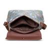 Printed Women's Hand Crafted Vegan Leather Flap Sling Bag