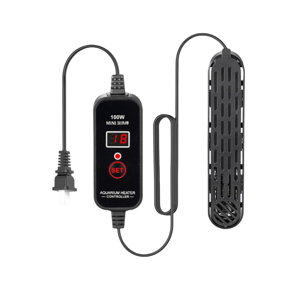 

15-34°C Aquarium Submersible Heater Adjustable Mini Aquarium Heater Turtle Tank Heater Fish Tank 100W