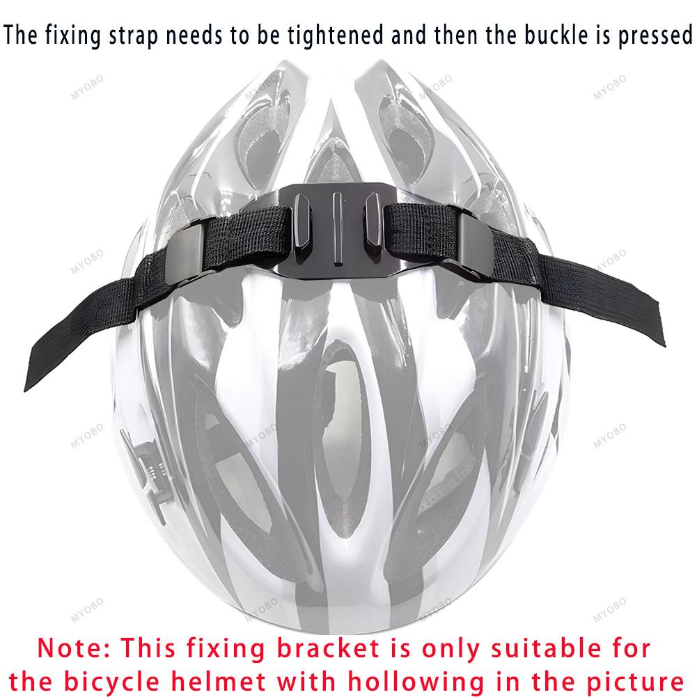 Helmet Strap Mount for Gopro for Cycling Bike Vented Helmet Strap Head Belt Holder for Insta360 Osmo Action Camera Accessories