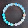 1pc Women's Energy Bracelet with a Variety of Natural Stones  Opal  Ocean Stone  Pink Quartz    Moonstone