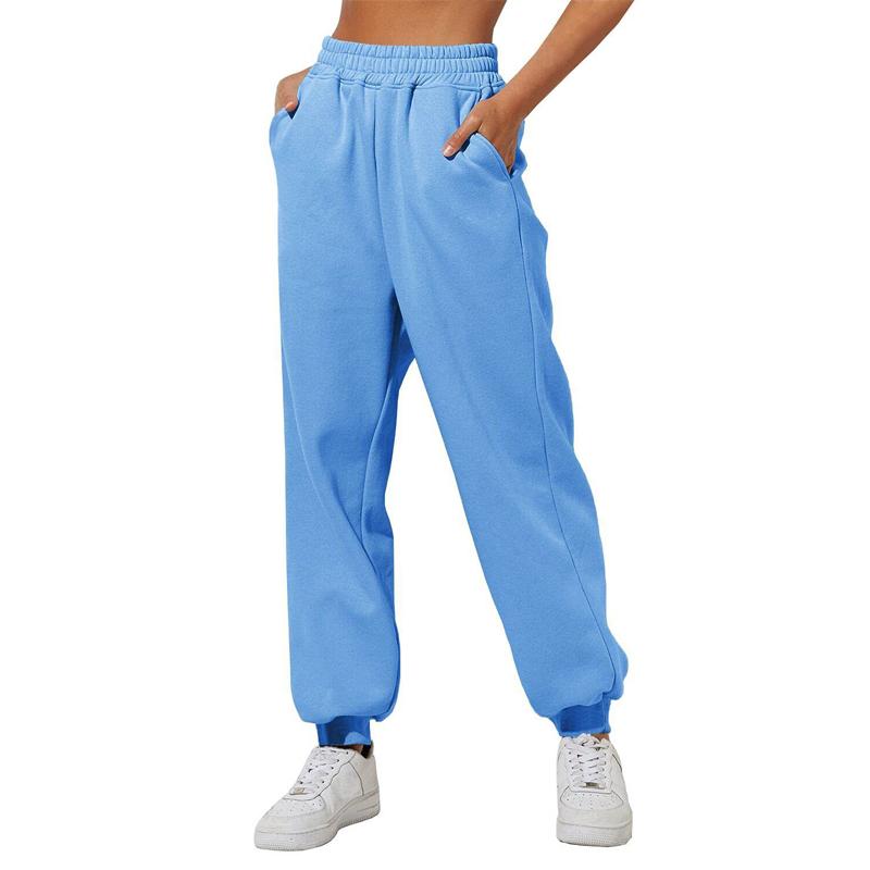 Women's High Waisted Loose Sweatpants Comfortable High Waisted Joggers Casual Sweatpants with Pockets