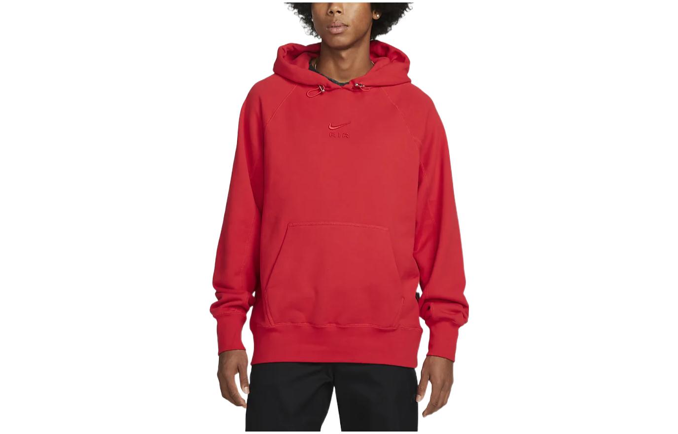 Nike Sweatshirts Men s Red Hooded Moderate Regular DV9778-657 L