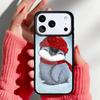 Roztomilý tučňák pouzdro na telefon pro iPhone 17 16 15 14 13 Pro Max Zadní kryt pro 12 11 Pro Coque