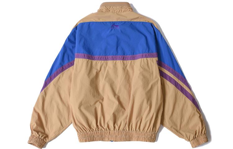 Li Ning Jackets Men's Blue Deer Brown Stand Collar Moderate Other AJDR231-3