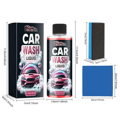 HOMONTH 100ml Car Shampoo High Concentration Car Accessories Detailing Wash Super Foam Cleaner Multifunctional Car Maintenance Car Wash