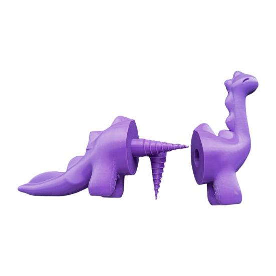 

Держатель для кукурузных початков Динозавр Детский Взрослый Форма Дино Держатель для кукурузы Сверхпрочный Пластиковый Декоративный Шпажка для кукурузы Вилка Подарок для любителя кукурузы фиолетовый