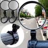 Evrensel Bisiklet Aynası Gidon Dikiz Aynası Bisiklet Motosiklet için 360 Derece Dönebilen Ayarlanabilir Bisiklet Sürme Bisiklet Aynası