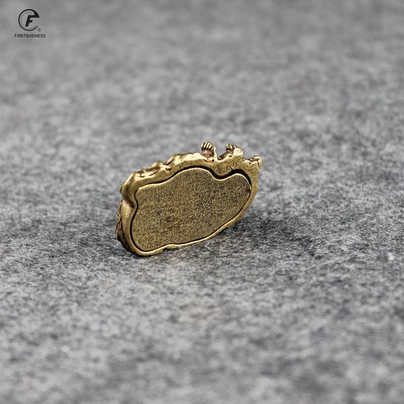 Antique Copper Buddha Miniature Figurines Home Decorations for Living Rooms Pure Brass Vintage GuanYin Buddhas Desktop Ornaments