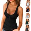 Summer Women's Sexy Tight Camisole Knit Vest T-Shirt