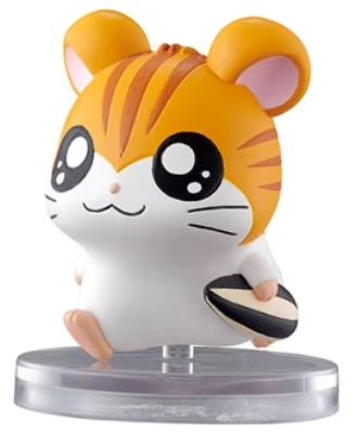 

Bandai Hamtaro Original Gashapon Anime Figure Gift Collectible Model Ornaments Toy Collection Doll Birthday Toys Kid Friendly Entertaining Fun Play