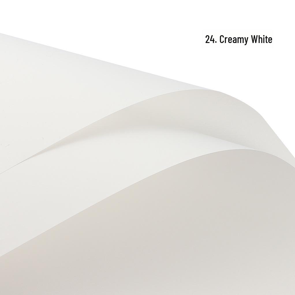 Korean Style Waterproof Flower Wrapping Paper - Pure Color Bouquet Packaging Material