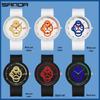 SANDA Waterproof Quartz Wristwatch - Simple, Lightweight, Versatile, Korean-Style for Students, Men, Women, and Children.