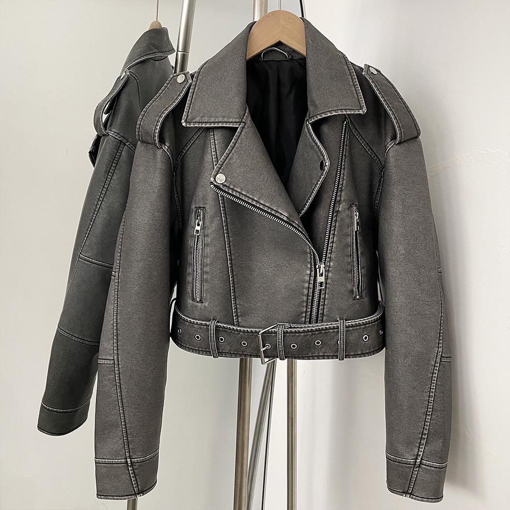 2025 Autumn Women`s PU Faux Leather