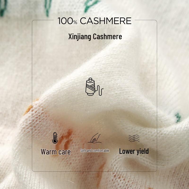 Comon Boca 2025 Autumn/Winter Fair Isle Jacquard Cashmere Sweater