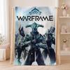 Super Game W-WarframeS Throw Summer Flannel Throw Blanket Soft Antistatic Washable KidFriendly Couch Bed