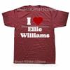 I Love Ellie Williams T Shirts Men Womens Pure Cotton Unique TShirt Crewneck The Last of Us Tees Short Sleeve Clothes
