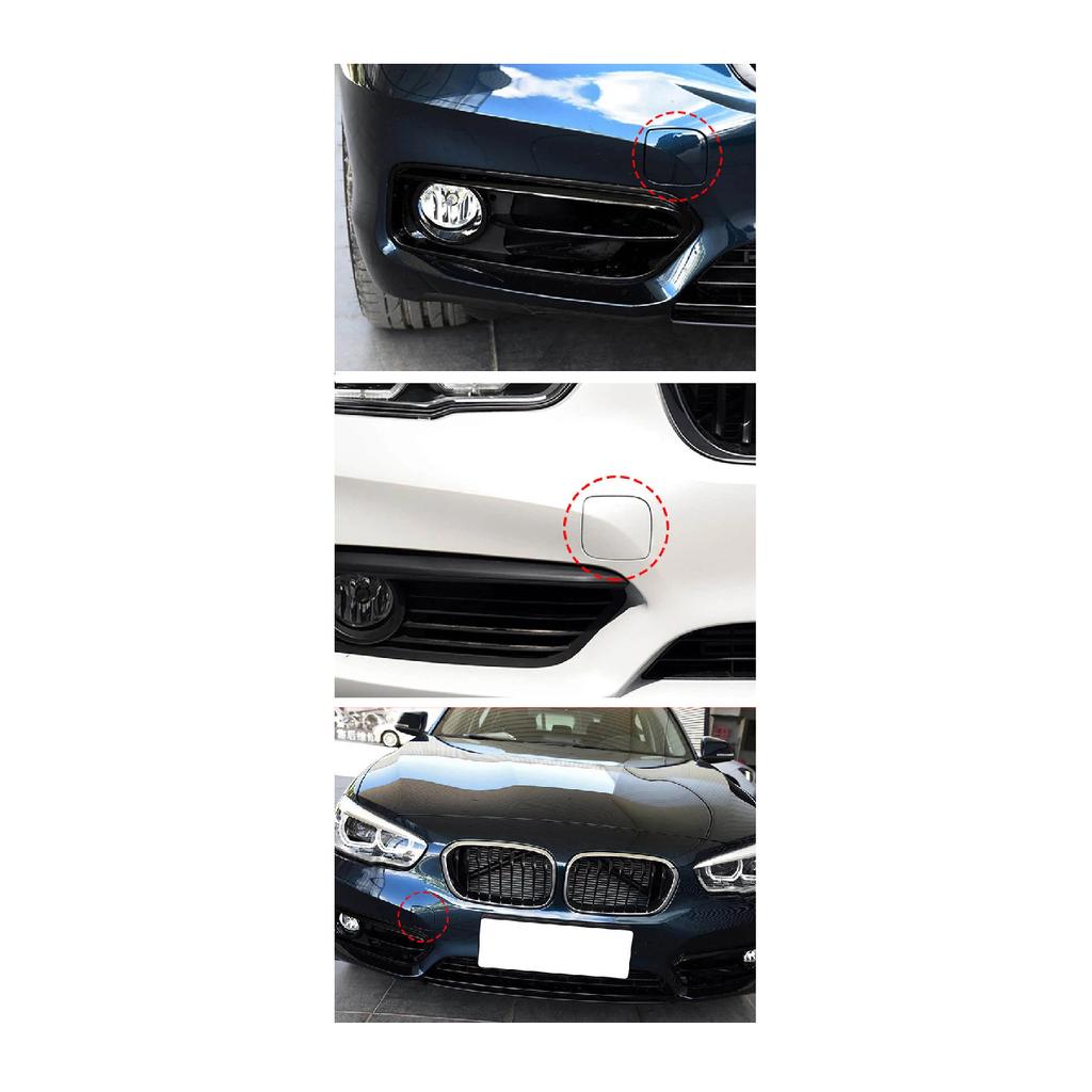 For BMW 1 Series Front Bumper Trailer Cover F20 LCI Front Bumper Towing Hook Cover 51117387170 2015-2018