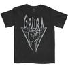 Gojira 'Power Glove - White Print' Black T Shirt - NEW