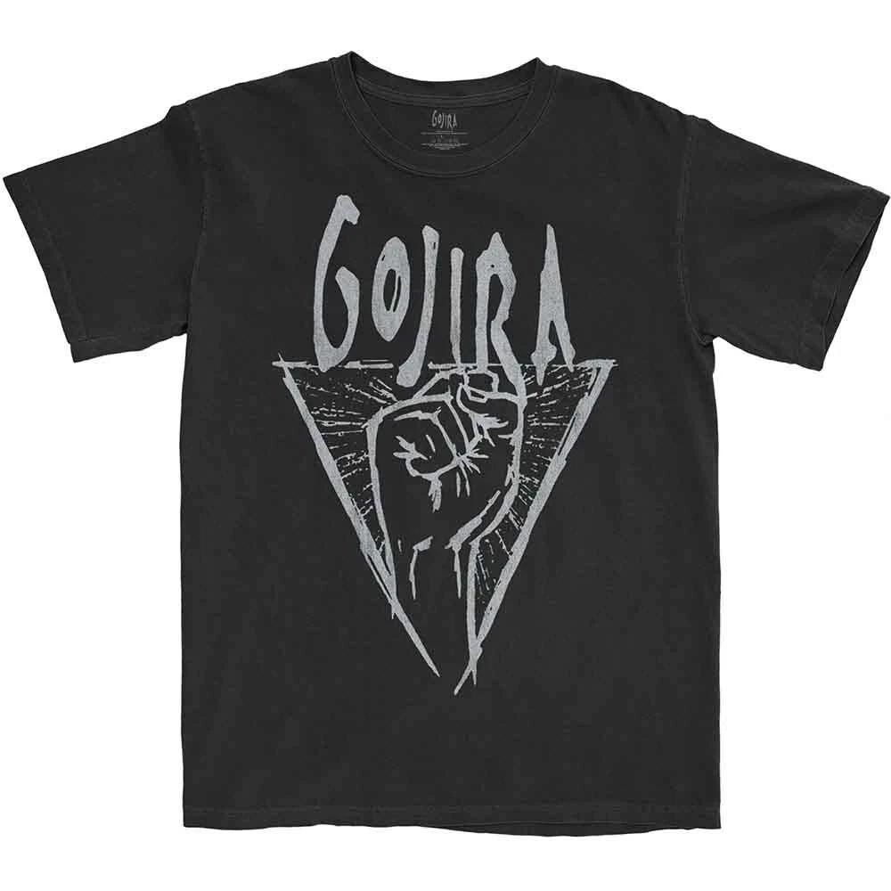 Gojira Power Glove - White Print Black T shirt - NEW XXXXL